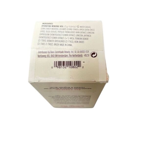 BareMinerals Hydrating Mineral Veil and Brush Kit New in box - Picture 6 of 6
